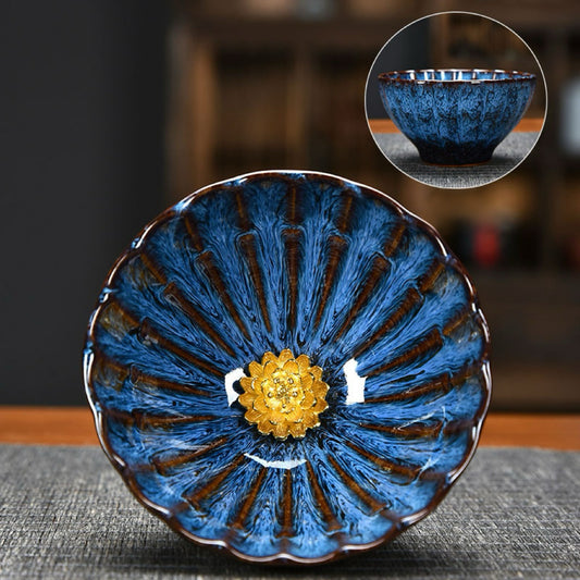 Good Things Happen Blue Teacup | Life Insight Report